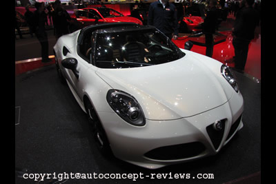 Alfa Romeo 4C Spider 